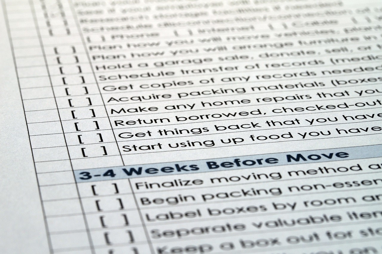 Checklist